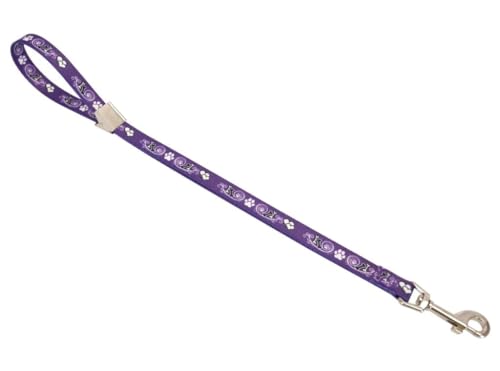 Show Tech Grooming Noose with Pawprint Purple 45 x 1.5 cm von Show Tech