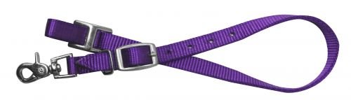 Showman 3/10,2 cm Flach Nylon widerristpolster Gurt. New Pferd Tack, Violett von Showman