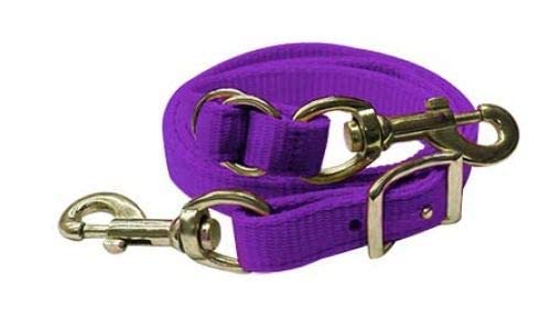 Showman Premium-Nylon-Spanngurt, leicht verstellbar, Violett von Showman