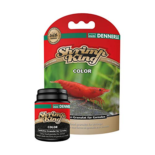 Dennerle Shrimp King Color 35g - Farbfutter Granulat für Süßwasser Garnelen von Dennerle