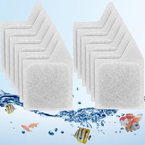 ShuRex 12 Stück Ersatz-Filterkartuschen XS für Tetra Whisper Extra Small Fish Tanks Filter; Nachfüllfilterkartuschen XS für Aquarium-Kits mit weniger 1,7 l von ShuRex