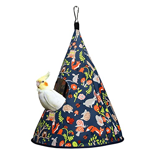 Warmes Haus für Papageien, Nymphensittiche, Nymphensittiche, Ganzjahreshängematte, Vögel, Schlafbett, Papageien-Versteck Bett, Polyestergewebe, waschbar, für Sittiche, Nymphensittiche, Wellensittiche, Warmes Haus für Papageien, Nymphensittiche, Nymphensittiche, Ganzjahreshängematte, Vögel, Schlafbett, Papageien-Versteck Bett, Polyestergewebe, waschbar, für Sittiche, Nymphensittiche, Wellensittiche, von ShuRung