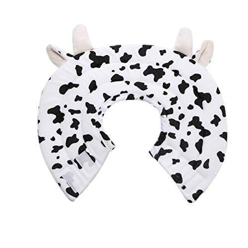 Halskrause Katzen Halskrause Hund Einstellbare Haustiere Kegel Katzenschutzhalsband Cat Recovery Collar Kegel für Hunde Cow,l von Shulishishop