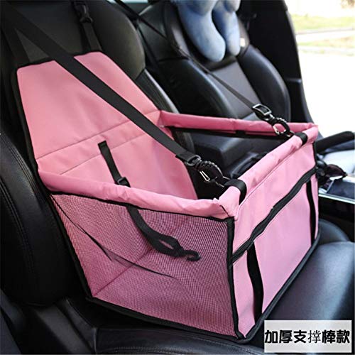 Hundekorb Auto Hunde Autositz Autositzschutz Hund Hundehängematte für Auto Hundereiseträger Hund Auto Hängematte Hundezubehör Haustier Autositz pink von Shulishishop