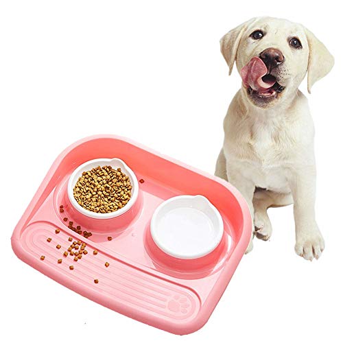 Hundenapf Grosse Hunde Futternapf Hund Futternäpfe Für Hunde Katzen-Hundetrinknapf Futternäpfe Für Hunde Hundenäpfe Medium rutschfeste Cat Bowl pink von Shulishishop