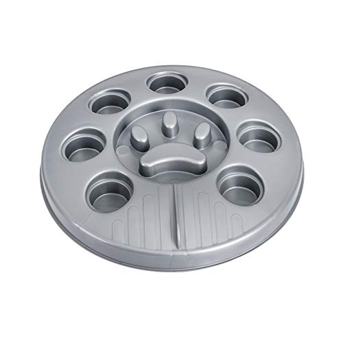 Katzennapf rutschfest Futternapf Hund rutschfeste Schüssel Hundenäpfe rutschfest Hund Puzzle Feeder Katzen Puzzle Feeder Bloat Stop Hundenapf Grey von Shulishishop