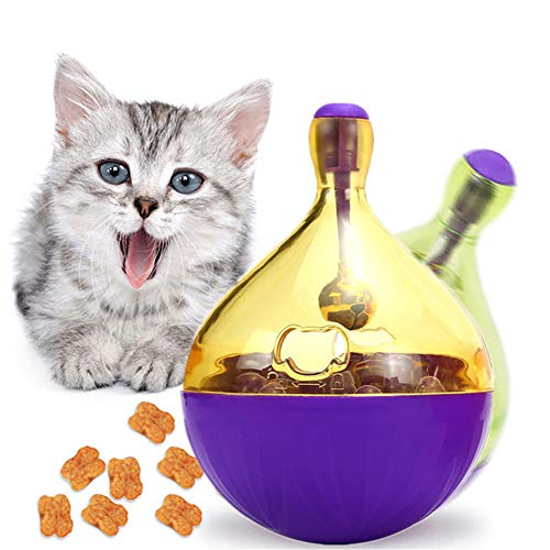 Shulishishop Katzen Spielzeug Katzenspielzeug Maus Interaktives Katzenspielzeug Katze Spielzeug Bälle Katzen Zauberstab Katze Ballspielzeug Purple,10 von Shulishishop