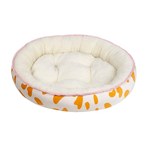 Shulishishop Katzenhöhle Hundehaus Für Drinnen Katzenschlafsack Katze Bett Höhle Katze Cave Betten Hunde Bett Beruhigende Katze Bett Waschbar Hund Betten L,Yellow von Shulishishop