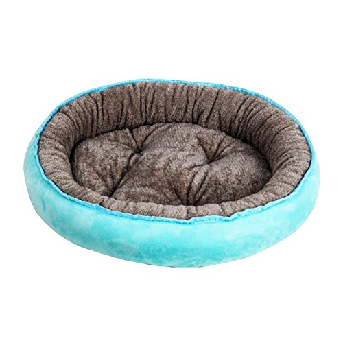 Shulishishop Katzenhöhle Hundehaus Für Drinnen Katzenschlafsack Katze Bett Höhle Katze Cave Betten Hunde Bett Beruhigende Katze Bett Waschbar Hund Betten M,Blue von Shulishishop