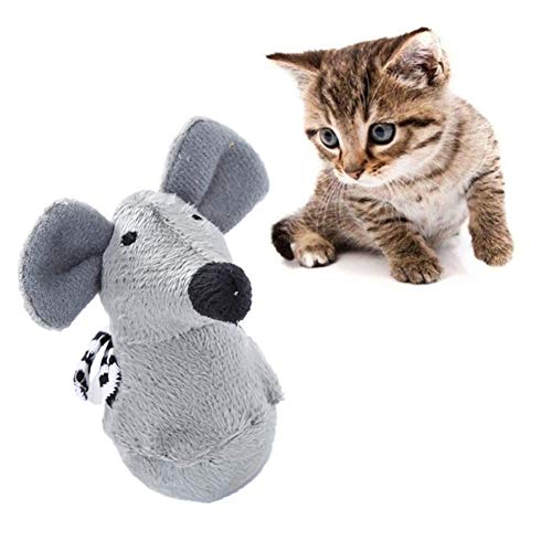 Shulishishop Katzenspielzeug Maus Katze Spielzeug Katzenfeder Spielzeug Cat Treat Spielzeug Interaktives Katzenspielzeug für Indoor-Katzen Katze Spielzeug Bälle mice von Shulishishop