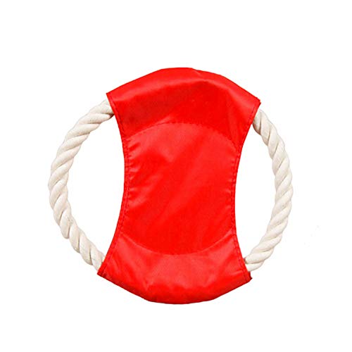 Shulishishop hundespielzeug Ball Ball hundespielzeug unzerstörbar Unzerstörbar Hund Spielzeug Kauen für Hund Hund kauen Hund Seil Spielzeug Welpen kauen Spielzeug red von Shulishishop