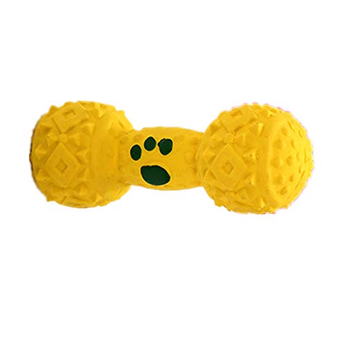 Shulishishop hundespielzeug Ball welpenspielzeug Set Unzerstörbar Hund Spielzeug Hund kaut Welpen kauen Spielzeug Welpen kaut Geweih kaut für Hunde Yellow von Shulishishop