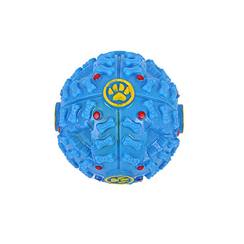 Shulishishop hundespielzeug Intelligenz hundespielzeug für kleine Hunde Intelligenz Unzerstörbar Hund Spielzeug Hund kaut Lange anhaltende natürliche 7.5cm,Blue von Shulishishop