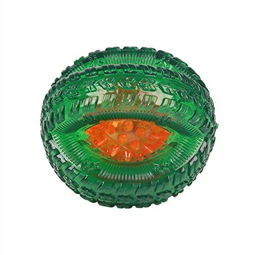 Shulishishop hundespielzeug unzerstörbar Frisbee Hund Kauen für Hund Interaktive Hund Spielzeug Hund kauen Spielzeug Welpen Hund Spielzeug für langeweile Green von Shulishishop