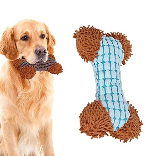 Shulishishop welpenspielzeug Set hundespielzeug für kleine Hunde Intelligenz Hund kaut Lange anhaltende natürliche Welpen Spielzeug von 8 wochen Blue von Shulishishop