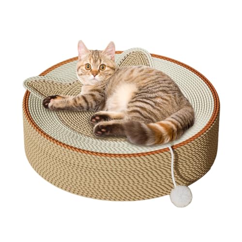 Shurzzesj Katzenkratzbrett, Katzenkratzer für Hauskatzen,Pet Kitten Scratcher Kratzpads | Kätzchenfreundliche Kratzkissen, Kratzlounge für kleine bis mittelgroße Katzen von Shurzzesj