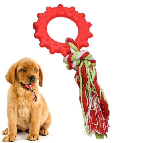 Shurzzesj Weiches Kauspielzeug für Hunde - Mundpflege Seil Hundespielzeug - Zahnen Welpenspielzeug, Kauspielzeug für Welpen, Spielzeit, Training von Shurzzesj