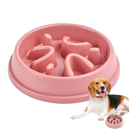 Shxupjn Slow-Feeder-Hundenäpfe für große Rassen,Langsam-Feeder-Napf für Hunde | Rutschfeste Hunde-Slow-Feeder-Hundefutternäpfe,Slow Feeder Katzennapf, Anti-Schluck-Hunde-Puzzle-Futternapf für Zuhause, von Shxupjn