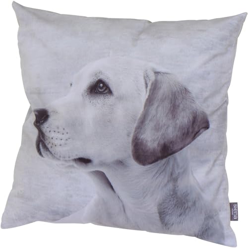 Siena Home Dekokissen ORA, Dessin Labrador Velvet 100% Polyester, Dessin 302-Labrador von Siena Home