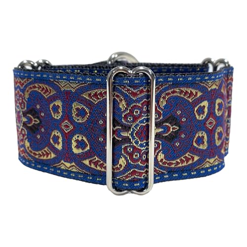 Martingale Hundehalsband für Windhunde, Saluki, Whippet und andere Rassen mit ähnlichem Hals, 5,1 cm breit, 35,6 cm - 45,7 cm von SightHound Gang