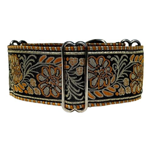 SightHound Gang Martingale Hundehalsband für Windhunde, Saluki, Whippet und andere Rassen mit ähnlichem Hals, 5,1 cm breit (L 35,6 cm - 45,7 cm) von SightHound Gang