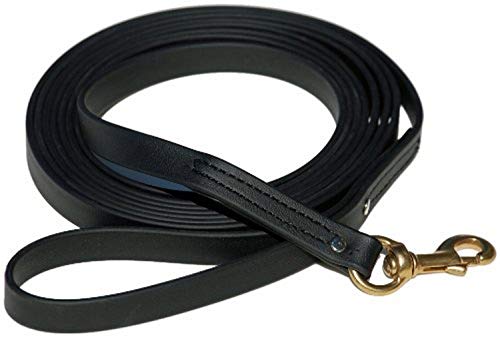 Signature K9 Biothane Long Line, 4,5 m x 1,9 cm, Schwarz von Signature k-9