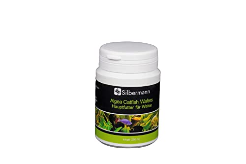 Silbermann Algae Catfish Wafers - Hauptfutter für Welse (250 ml) von Silbermann