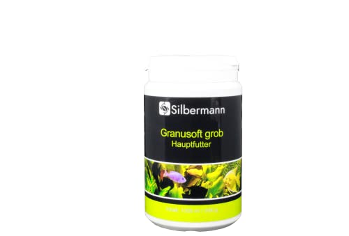 Silbermann Granusoft - Hauptfutter für Süßwasserfische fein oder grob (1000 ml grob) von Silbermann