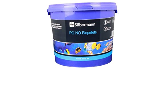 Silbermann PO NO Pellets - BioPellets Nitrat- und Phosphatentferner für Meer - und Süßwasser (5000 ml) von Silbermann