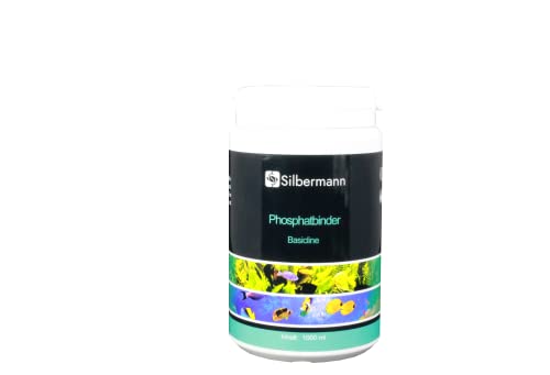 Silbermann Phosphatbinder Basicline, Phosphatabsorber, für Meerwasseraquarien, in verschiedenen Qualitäten und Größen (1000 ml unbehandelt) von Silbermann