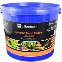 Silbermann Spirulina Pond Pellets 3 mm 5 kg von Silbermann