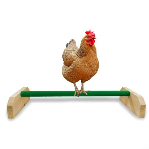 Für Stall Zubehör für Happy Chickens Strong Wood Roosting Bar (B) von Sileduove