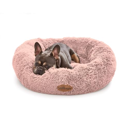 Silentnight Donut Beruhigendes Hundebett – Beruhigendes Hunde-/Katzen-Haustierbett, Angstlinderung, weiches, Flauschiges Donut-Kissen, leicht zu reinigen, maschinenwaschbar, luxuriöser von Silentnight