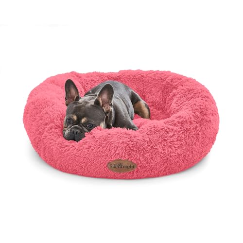 Silentnight Donut Beruhigendes Hundebett – Beruhigendes Hunde-/Katzen-Haustierbett, Angstlinderung, weiches, Flauschiges Donut-Kissen, leicht zu reinigen, maschinenwaschbar, luxuriöser von Silentnight