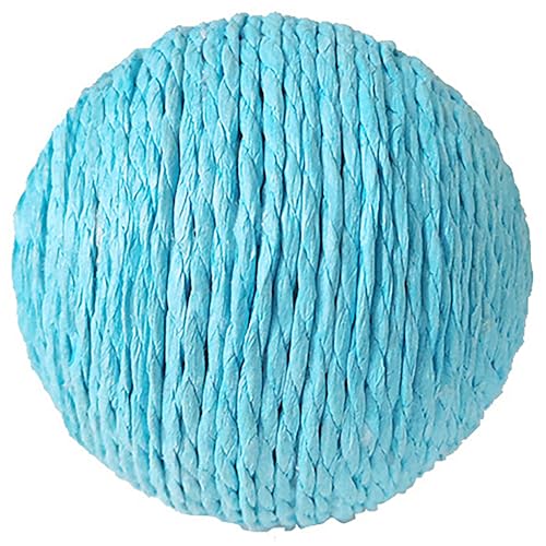 Extra großer Sisal-Katzenball, 10,2 cm, Blau von SilveWillo