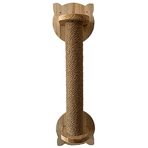 SimidunEUR Katzen Wand Klettersäule, Design Kratzbaum, Katzen Wand Kletterpark,PostsJute Verticals,ø 6.1 cm/Länge 30 cm von SimidunEUR