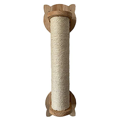 SimidunEUR Katzen Wand Klettersäule, Design Kratzbaum, Katzen Wand Kletterpark,PostsSisal Vertical,ø 6 cm/Länge 30 cm von SimidunEUR