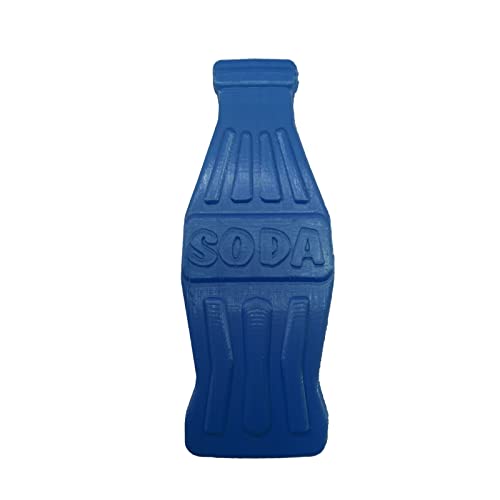 SimpleDog Doggie Dooley Soda-Flasche, robustes Kauspielzeug für aggressive Kauer, blau, hergestellt in den USA, Größe L von SimpleDog