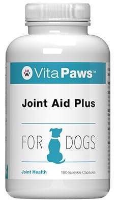 VitaPaws™ Joint Aid Plus - mit Turmeric - für Hunde - 180 Streukapseln - Versorgung für bis zu 6 Monaten - SimplySupplements von Simply Supplements