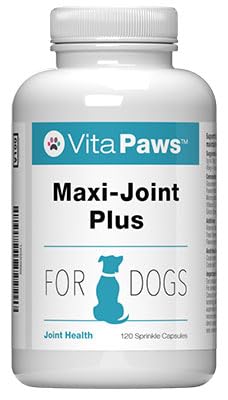 VitaPaws™ Maxi-Joint Plus 1000mg - Gelenke - mittelgroße bis große Hunde - 120 Streukapseln - Versorgung für bis zu 4 Monate - SimplySupplements von Simply Supplements