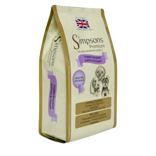 Simpsons Premium Puppy Sensitive Lachs & Kartoffel Junior-Hundefutter von Simpsons Premium