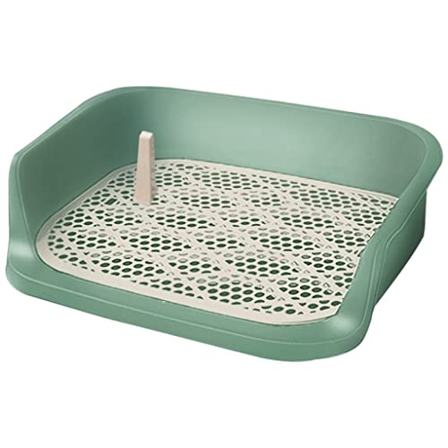 SinSed Green Pet Training Toilet with Anti-Splash Dog Litter Pan - Convenient Dog Potty Tray for Small Dogs von SinSed