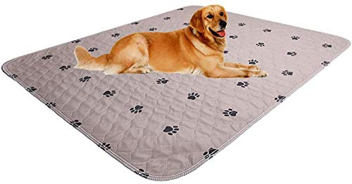 SincoPet Waschbare Hunde-Pads + gratis Welpenpflege-Handschuhe, wiederverwendbare Haustier-Trainingspads, große Hunde-Pads/wasserdichte Haustier-Pads für Hundebett-Matte/super absorbierende Wurfunterlagen von SincoPet