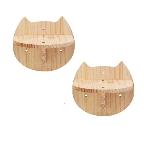 SinseD Cat Wall Tree with Scratching Posts, Wall Mounted Jute Scratcher Pine Hammock cat Accessories for Indoor Cats von SinseD