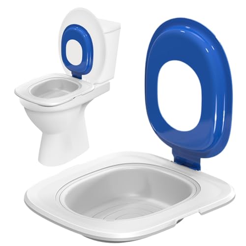 Sionhiuo Katzentoiletten-Trainingssystem | Toilettentoiletten-Trainer, wiederverwendbarer Sandkasten-Matte, Katzentrainer, hygienisches Katzentöpfchentrainer-Set für Haustierreinigung von Sionhiuo