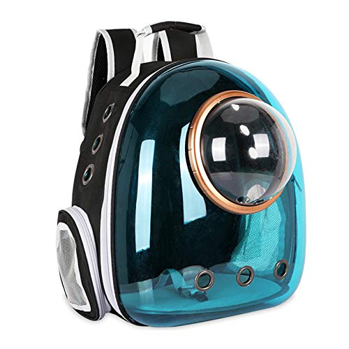 Sipobuy Pet Raum Kapsel Rucksack, Kleine Medium Katze Welpen Hund Träger, Transparent Atmungsaktive Wärme Proof, Pet Träger Für Reise Wandern Zu Fuß Camping von Sipobuy