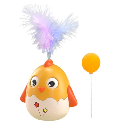 Katzenangel Mit Federn | Angelspielzeug Mit Feder Und Ball Am Stab - Spielzeug Mit Glöckchen Für Unterhaltung & Indoor-Jagdspiel Zur Stimulation Gegen Langeweile Katzenangel Mit Federn | Angelspielzeug Mit Feder Und Ball Am Stab - Spielzeug Mit Glöckchen Für Unterhaltung & Indoor-Jagdspiel Zur Stimulation Gegen Langeweile von Sirseon