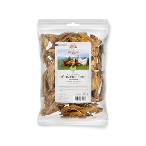 Sissi & Franz Hühnerflügel für Hunde, 400 g, Huhn von Sissi & Franz