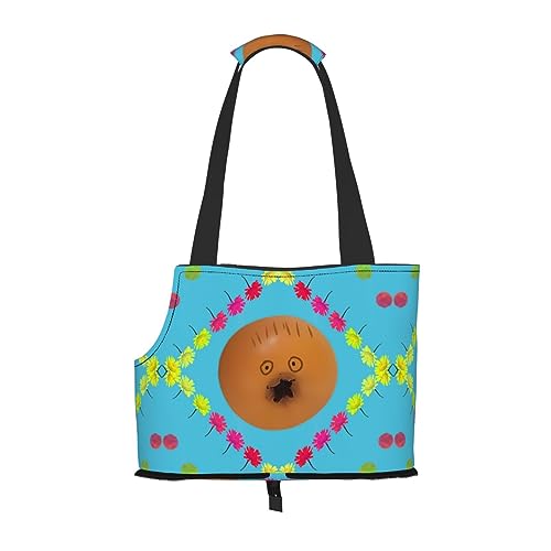 Pet Tote Frightened Granatapfel-Tasche, Hundetasche für kleine Hunde, Katze, Dobermann, Chihuahua, Yorkshire, Zwergspitz, Pudel, Schnauzer, Teddy von Siulas