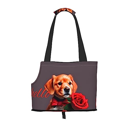 Pet Tote Gentleman-ähnliche Hundetasche, Hundetasche für kleine Hunde, Katze, Dobermann, Chihuahua, Yorkshire, Zwergspitz, Pudel, Schnauzer, Teddy von Siulas